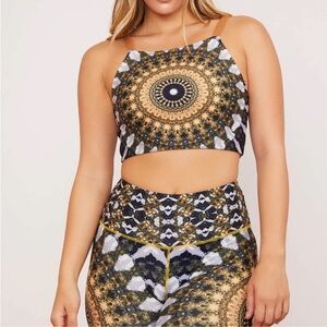 Wolven Noor Reversible Four-Way Top Sz M